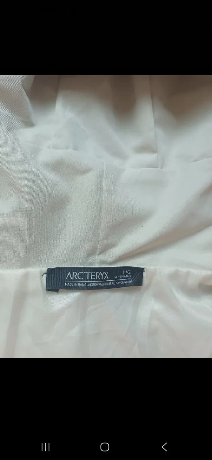 아크테릭스 바람막이 L사이즈 정품 상품이미지4