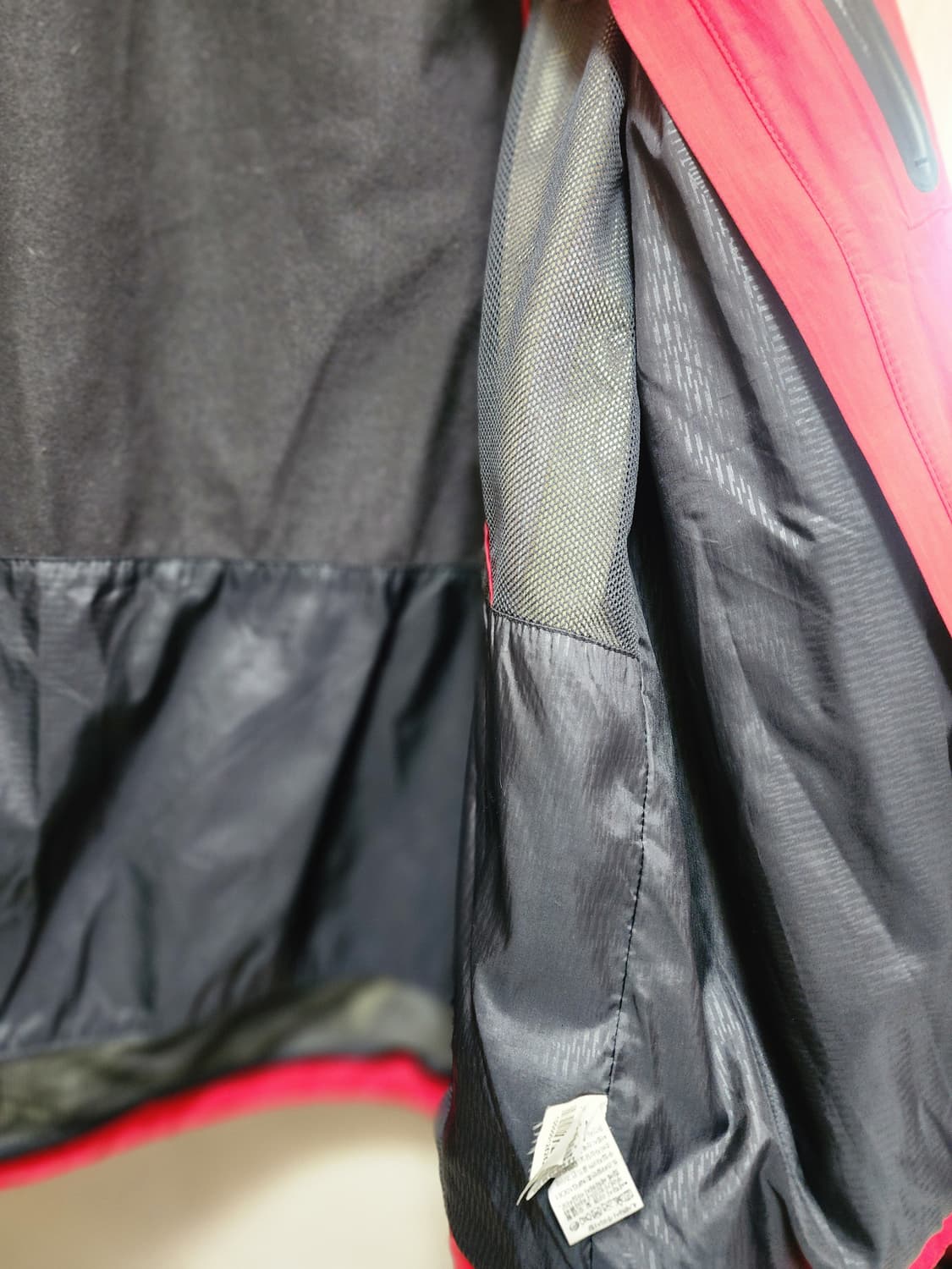 노스페이스 고어텍스 자켓 105/ 레드 블랙 바람막이 상품이미지5