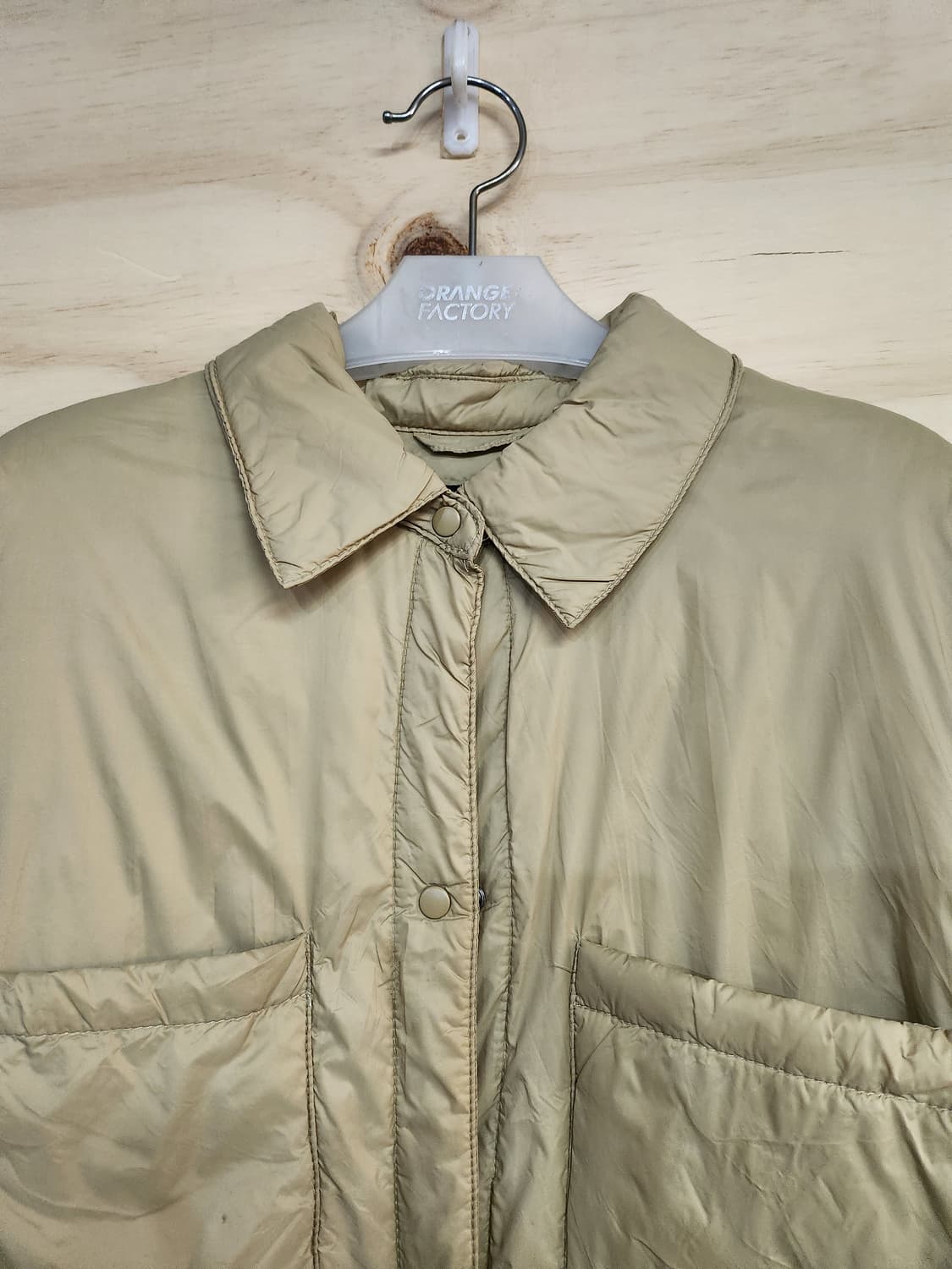 493) 자라 ZARA 오버핏 경량 패딩 상품이미지4