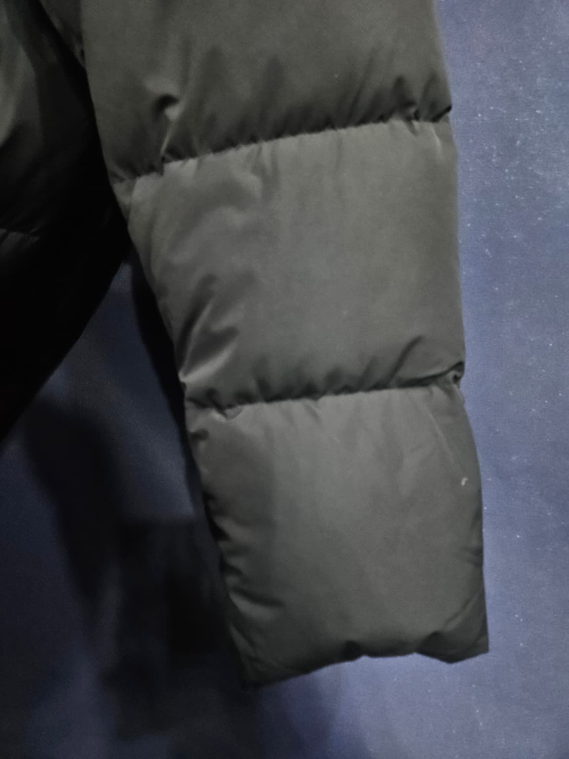 네파 블랙컬러 남성 105 덕다운 롱패딩  상품이미지5