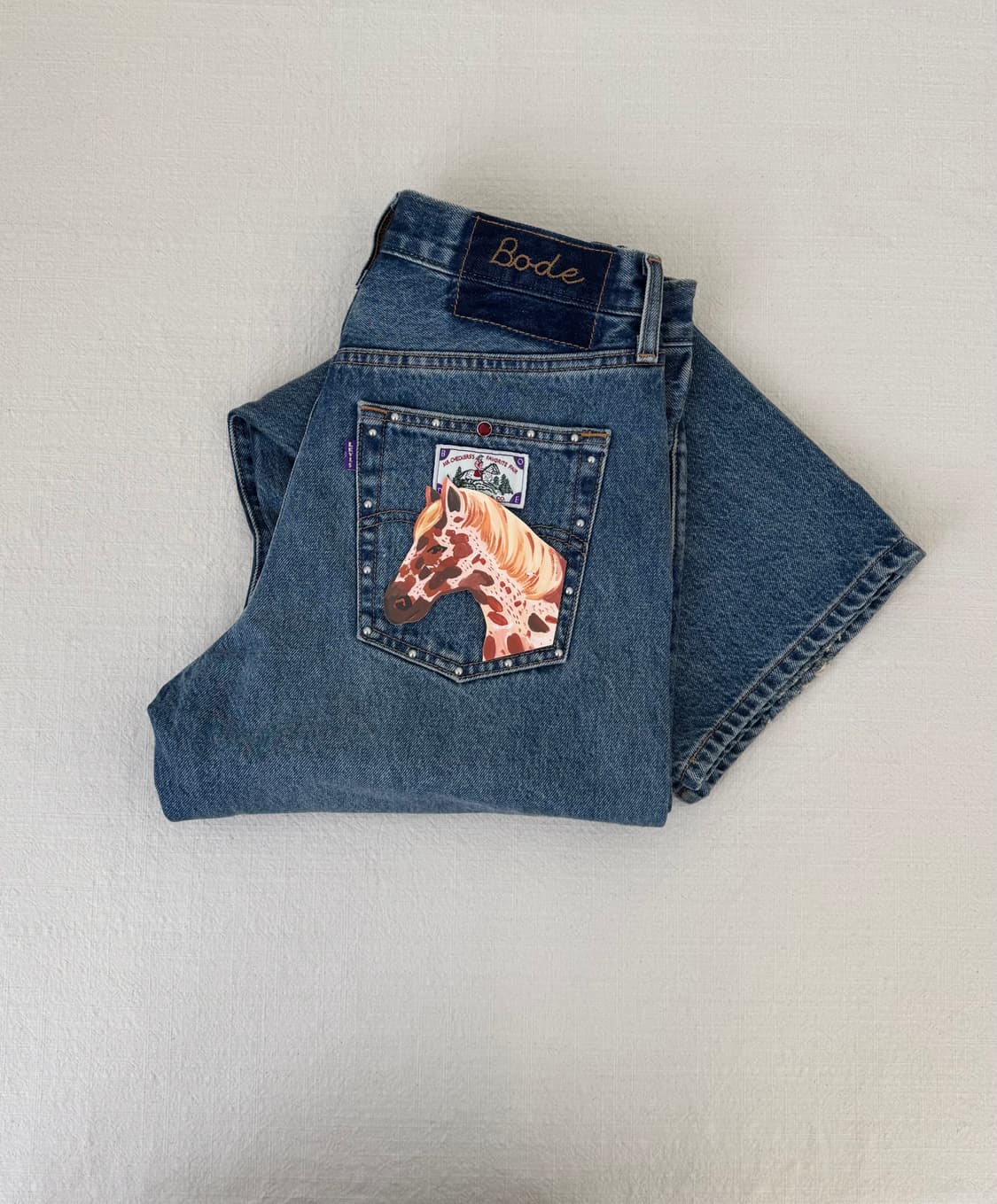Bode x levis barrel racer jean 30 size 상품이미지4