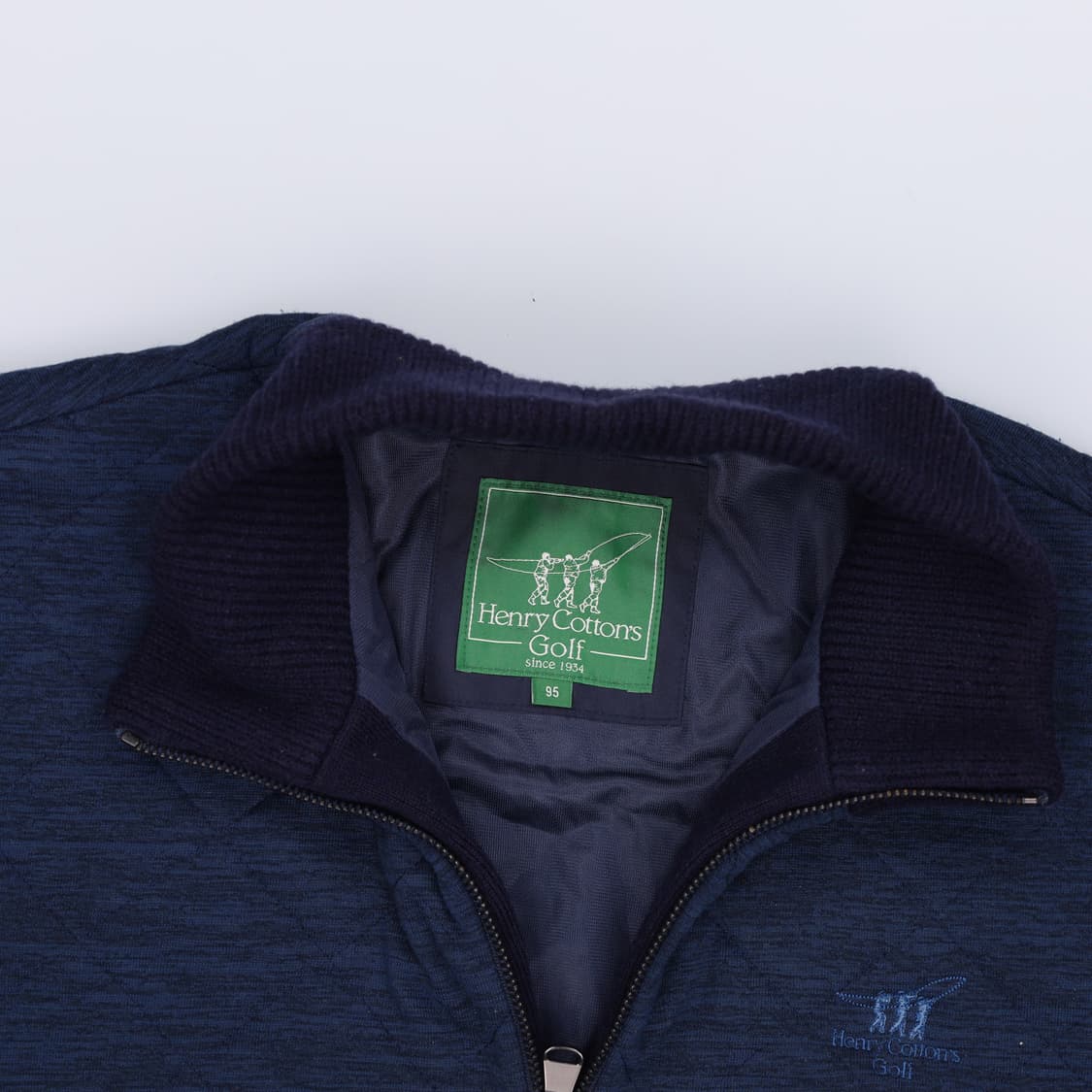 95 헨리코튼 골프 니트집업 0220H1 상품이미지3
