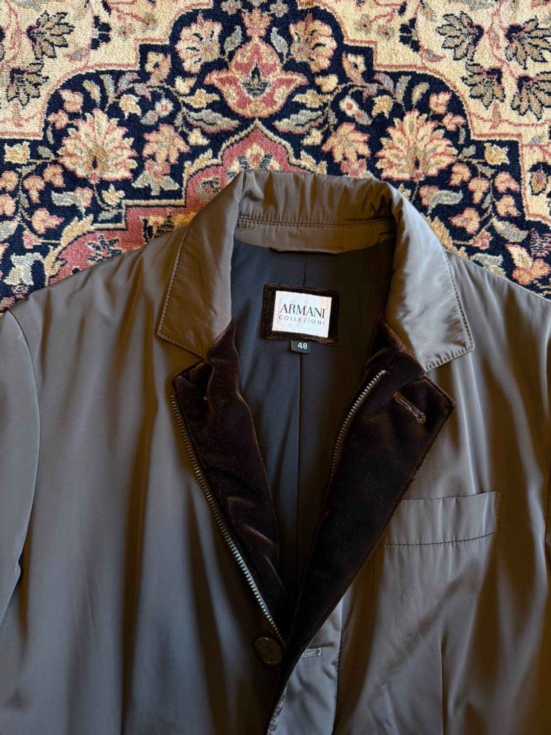 아르마니 꼴레지오니 코트 슬림100 상품이미지3