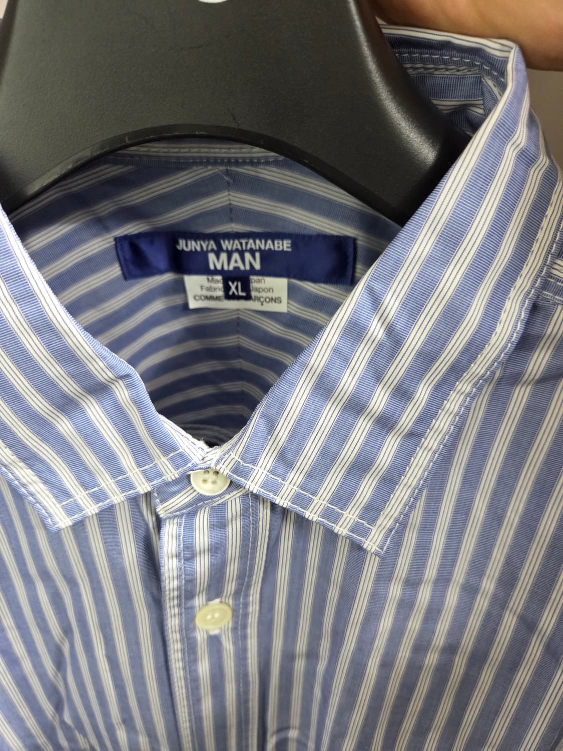 준야와타나베 셔츠 블루 xl 상품이미지6