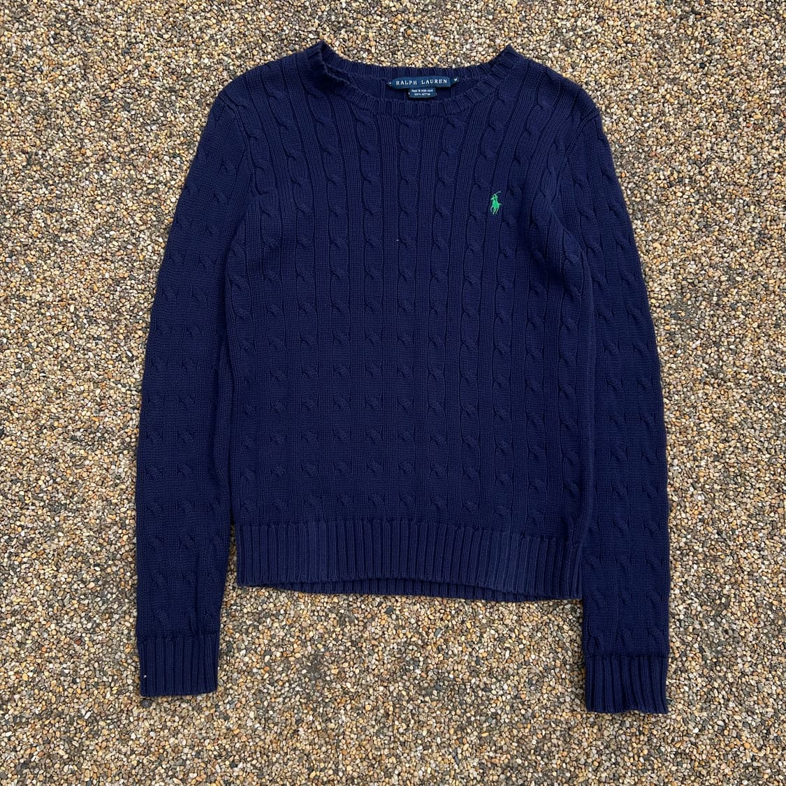 폴로(POLO RalphLauren)네이비 케이블 니트 상품이미지1