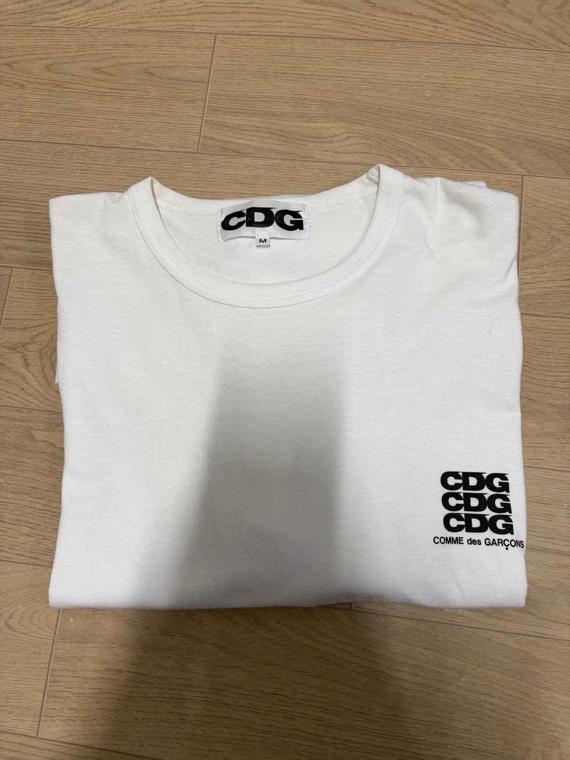 꼼데가르송 cdg 반팔 오버핏m 상품이미지1