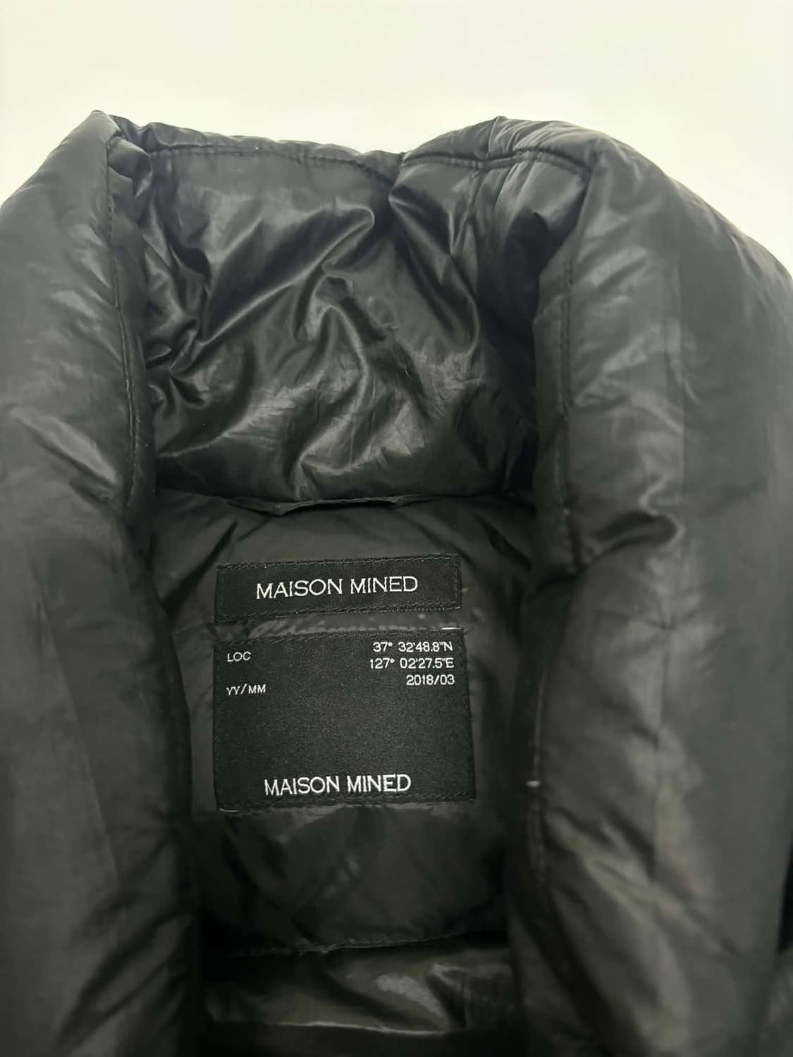 [L] 메종미네드 크롭 덕다운 패딩 자켓 상품이미지4