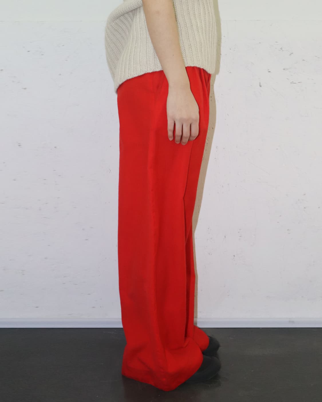 콰이단 에디션 19AW 하이 라이즈 와이드 팬츠 상품이미지3