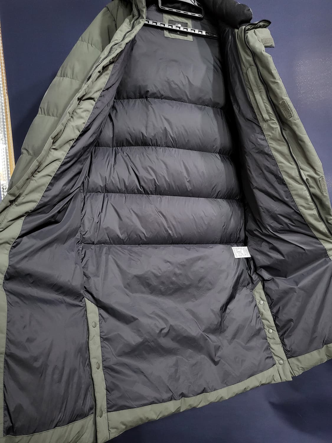 아이더 구스다운 롱패딩 상품이미지5