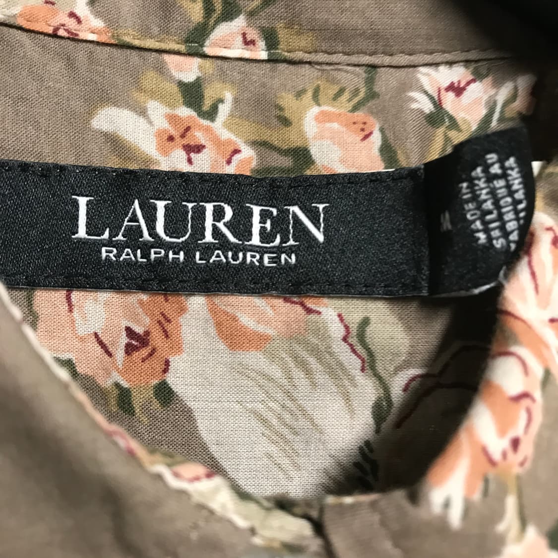 랄프로렌 블랙라벨 패턴 셔츠 새상품 M(W) 상품이미지5