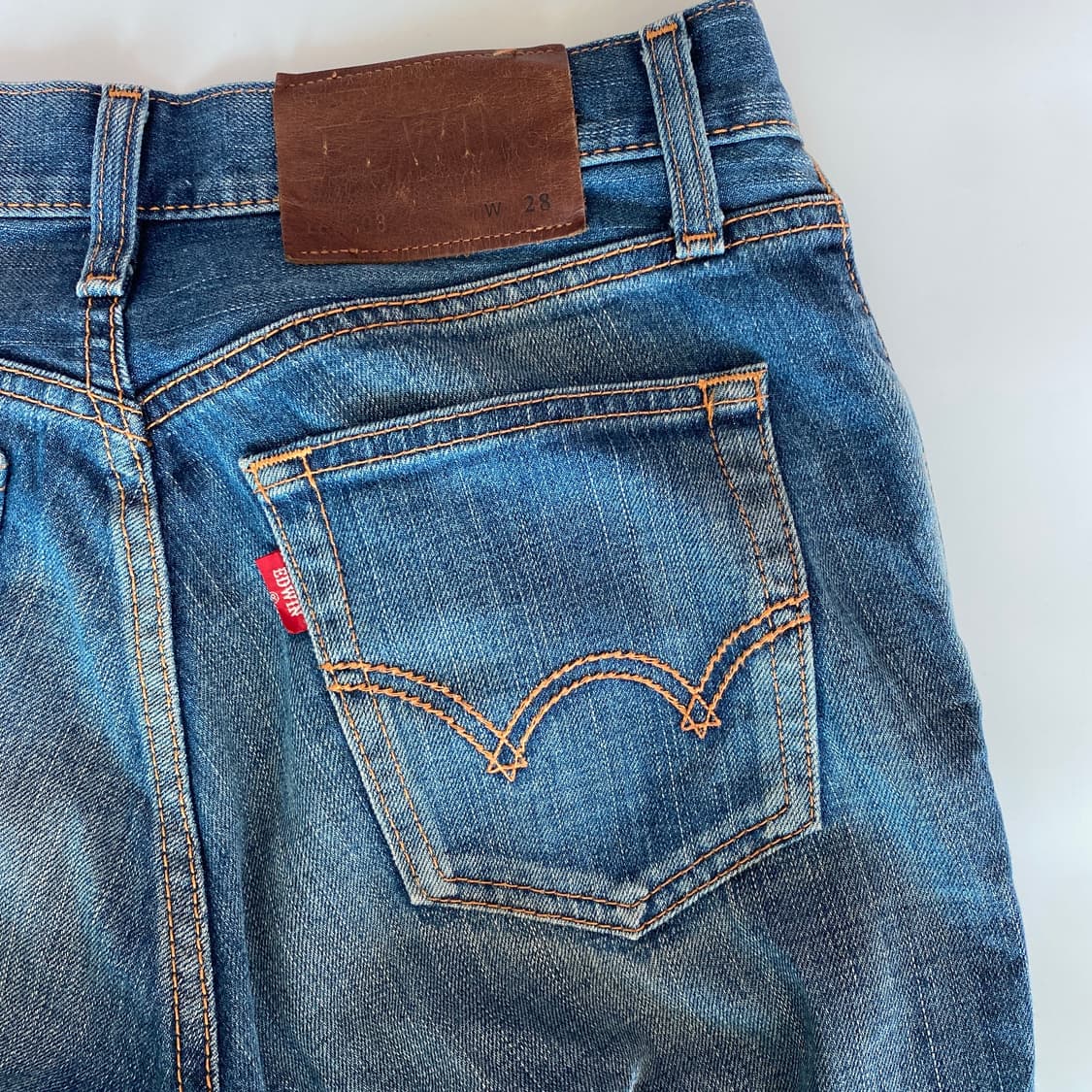 에드윈(EDWIN) 503 블루 셀비지 데님 상품이미지7