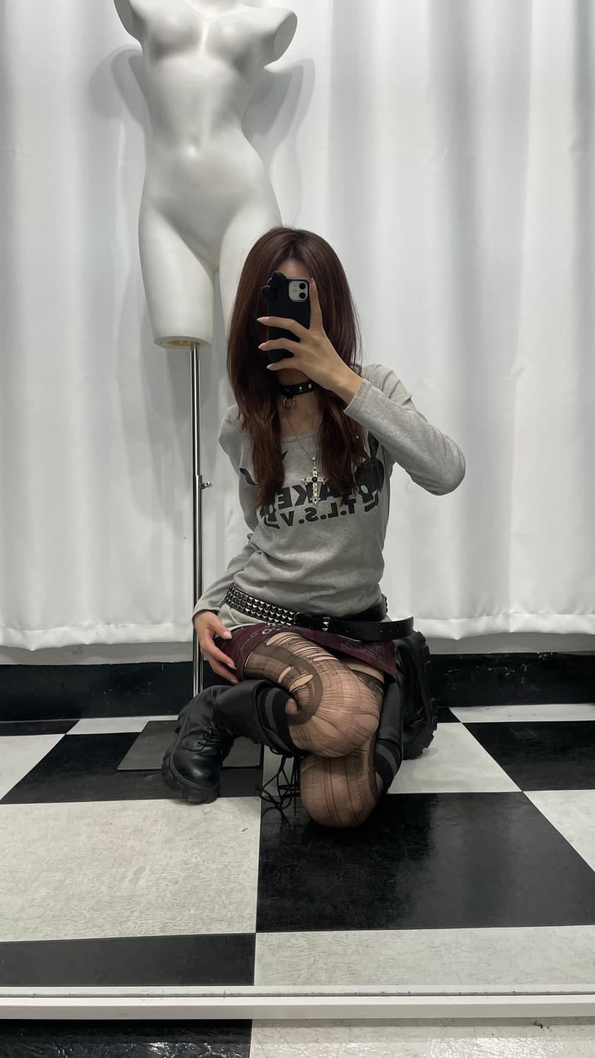 🎸그레이 프린팅 후디🎸 상품이미지4