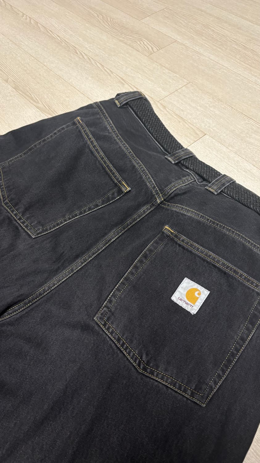칼하트 브랜든 스톤 워시드 데님 팬츠 L 상품이미지2