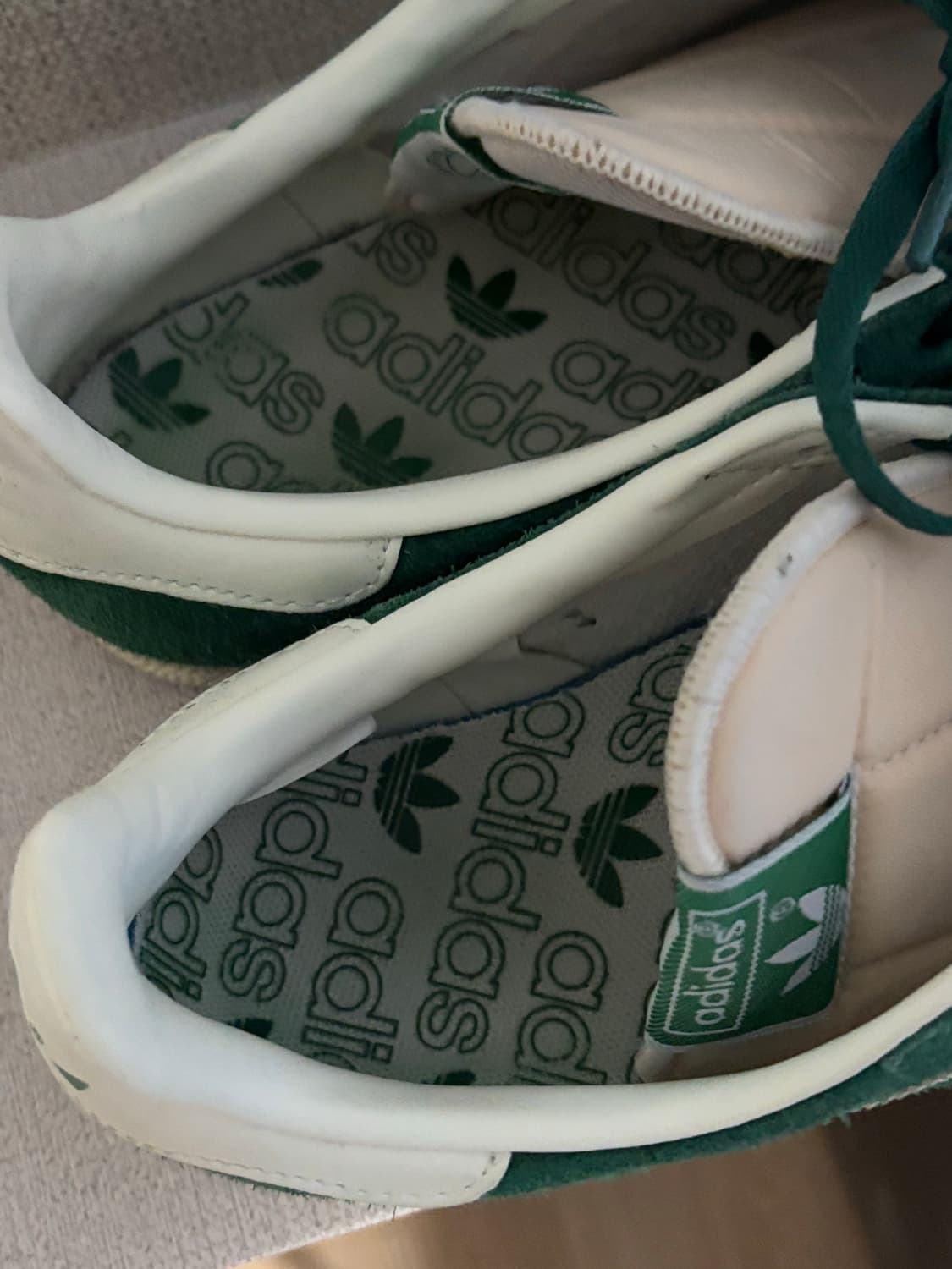 (250) 아디다스 가젤 다크 그린 크림 화이트 상품이미지6