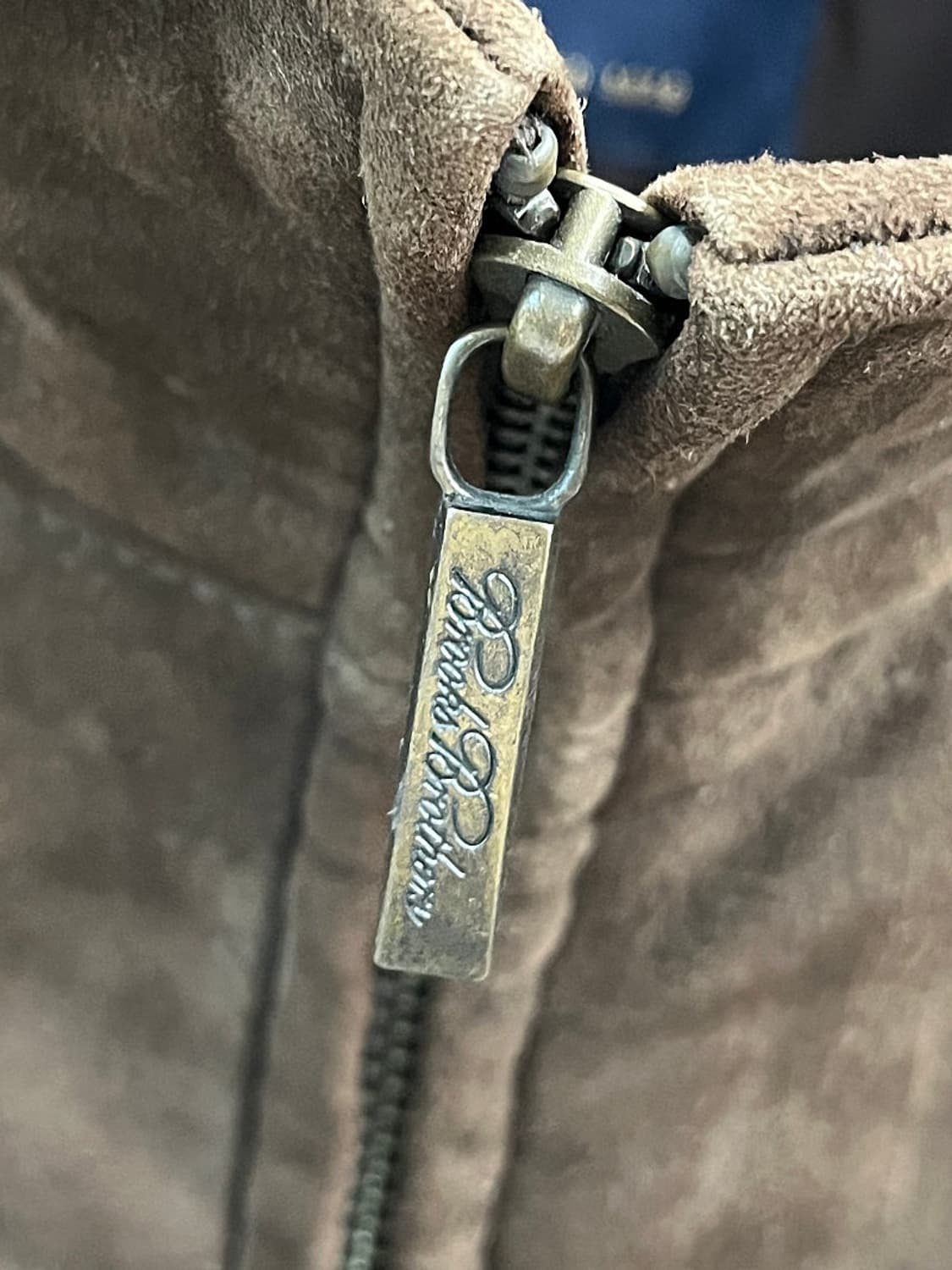 110) 브룩스브라더스 스웨이드 베스트  상품이미지3