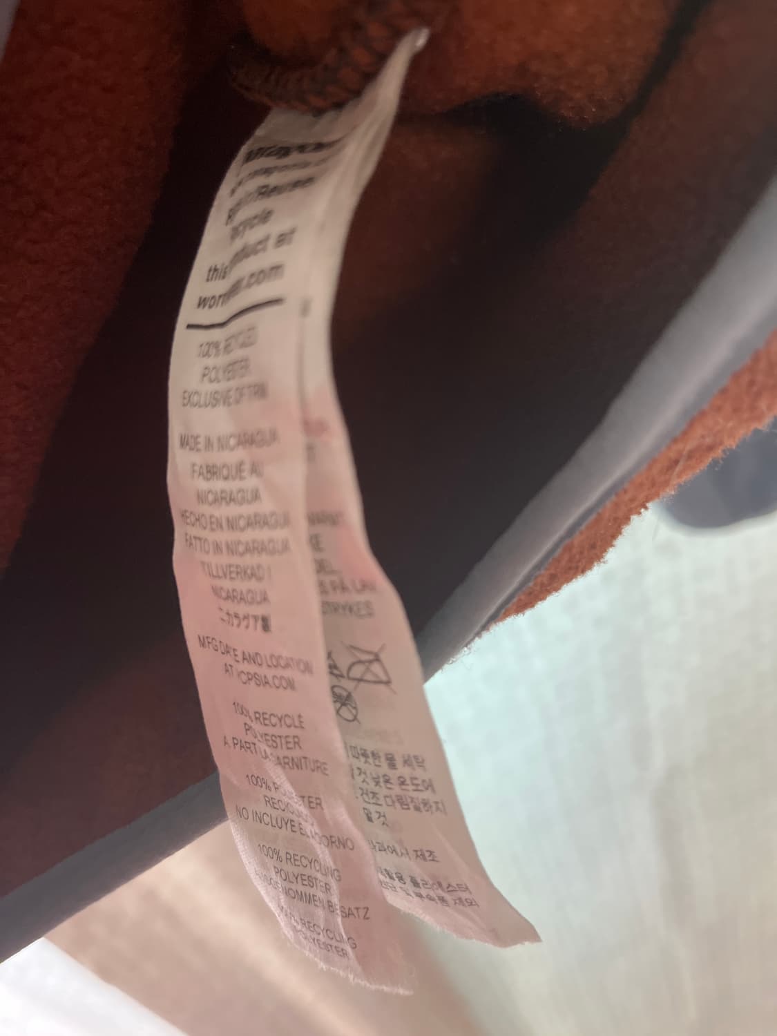 파타고니아 신칠라 풀오버 후리스 폭스레드 xs 상품이미지4