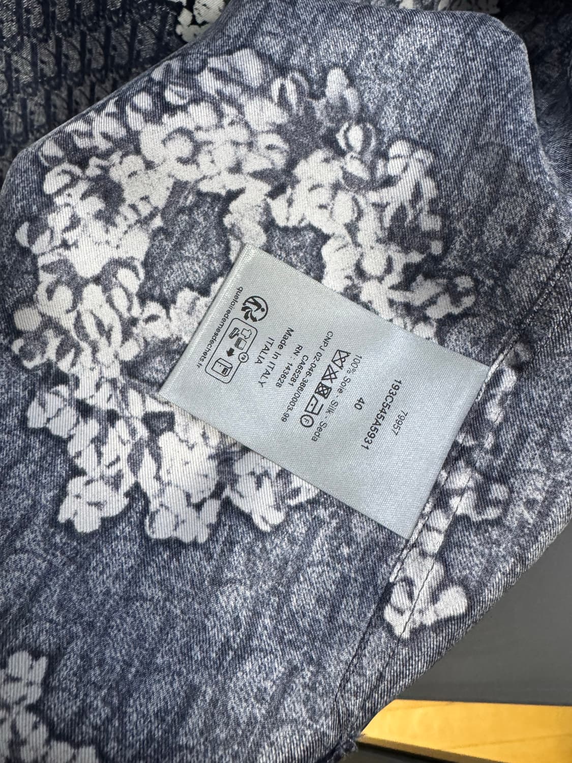 디올 데님티어스 셔츠 40 상품이미지3