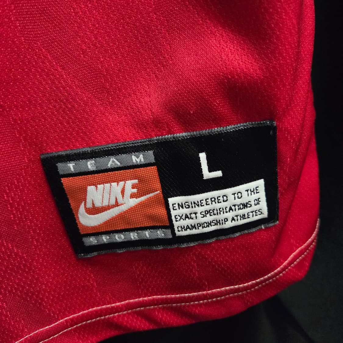 00's 나이키 빈티지 템플릿 사커 반팔 상품이미지4