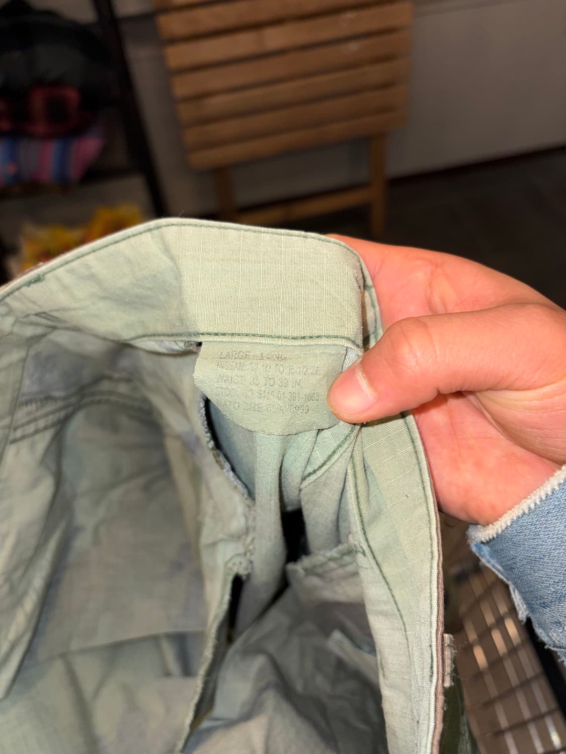 90‘s Military Woodland BDU cargo pants 상품이미지8