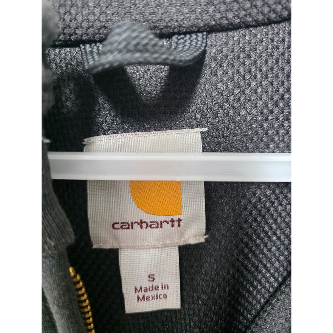 칼하트 블랙 써멀 후드집업 L 상품이미지2