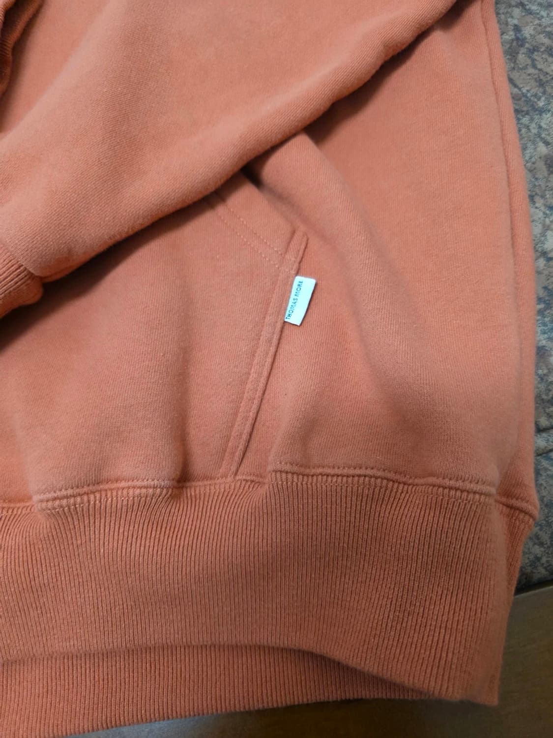 토마스모어 오버핏 기모 후드티 M 상품이미지6