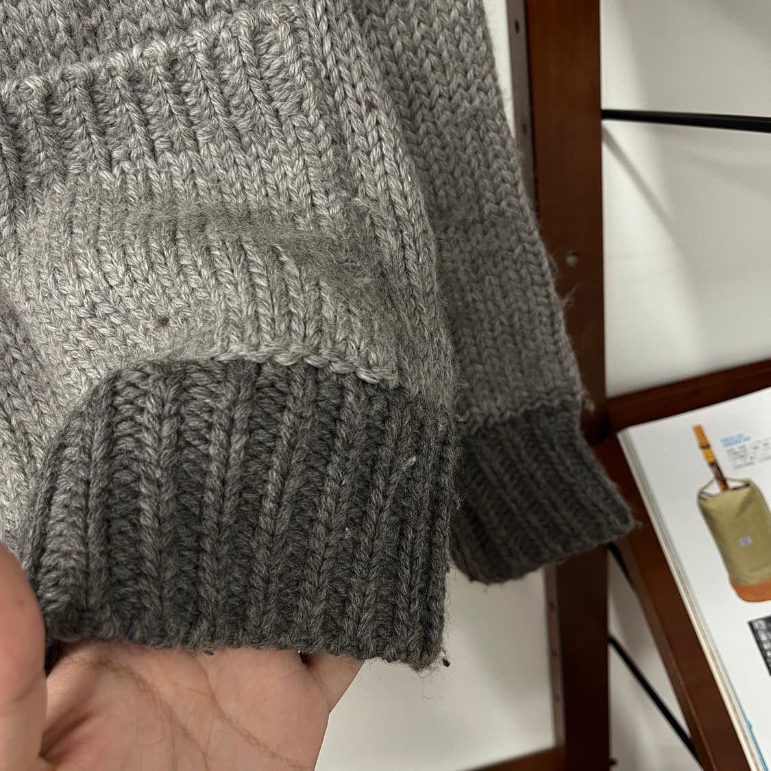 MHL wool 100% knit cardigan 상품이미지10