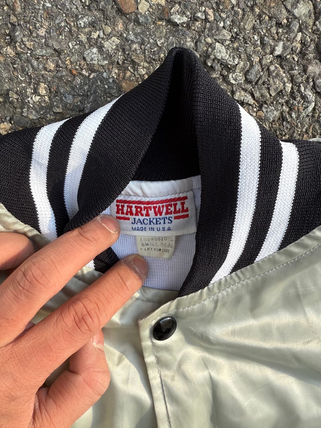 🇺🇸Made in USA Hartwell 바시티 봄버 자켓 상품이미지4