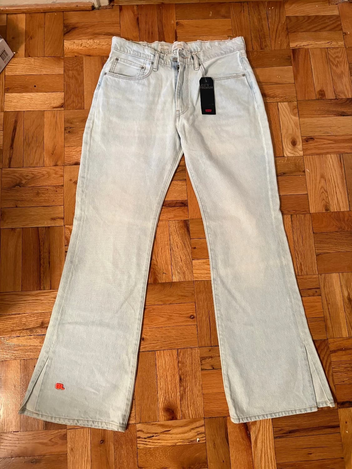 ERL 이알엘 X 리바이스 스테이 루즈 플레어 진 상품이미지1