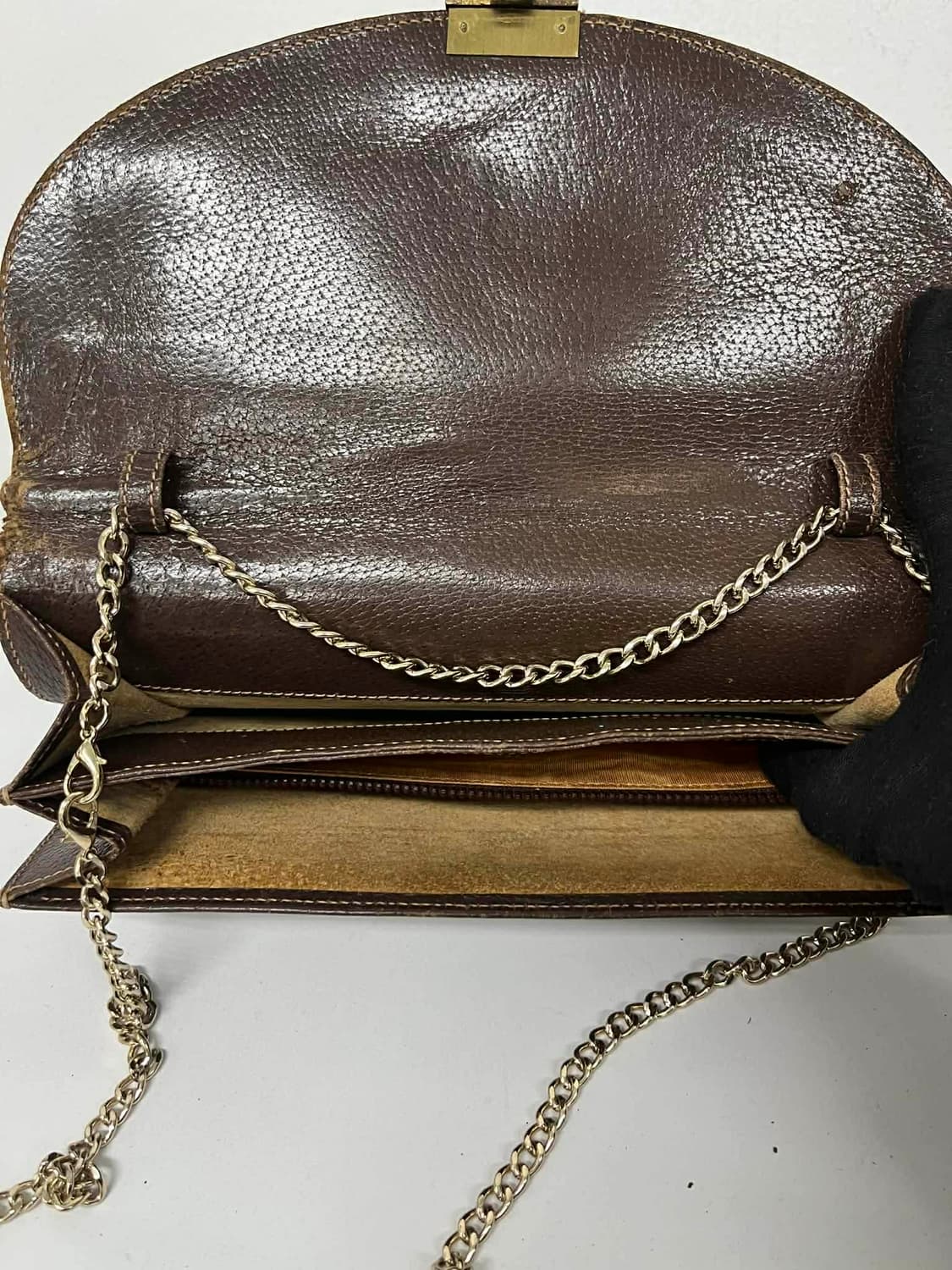 구찌 GG캔버스 빈티지 체인 숄더백 크로스백 상품이미지6