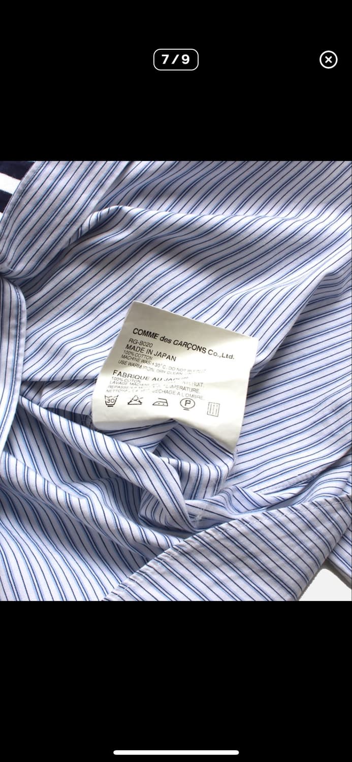 COMME DES GARCONS STRIPED SHIRT 상품이미지3