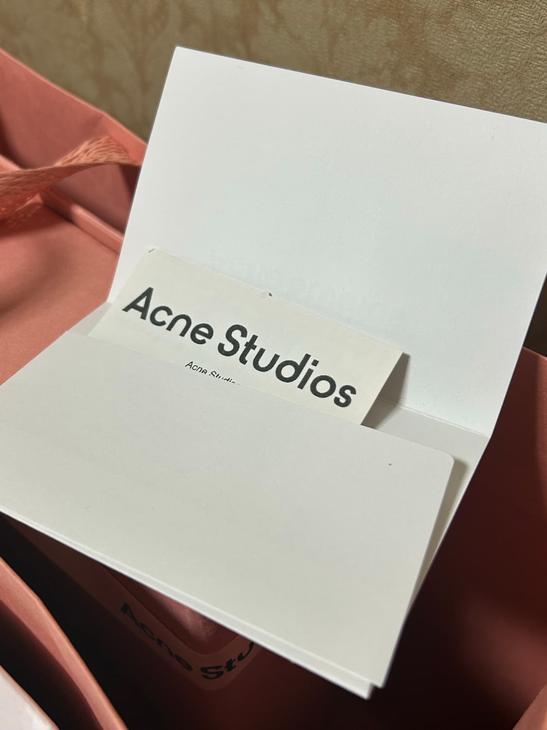 아크네스튜디오 머플러 새상품 선물용 상품이미지5