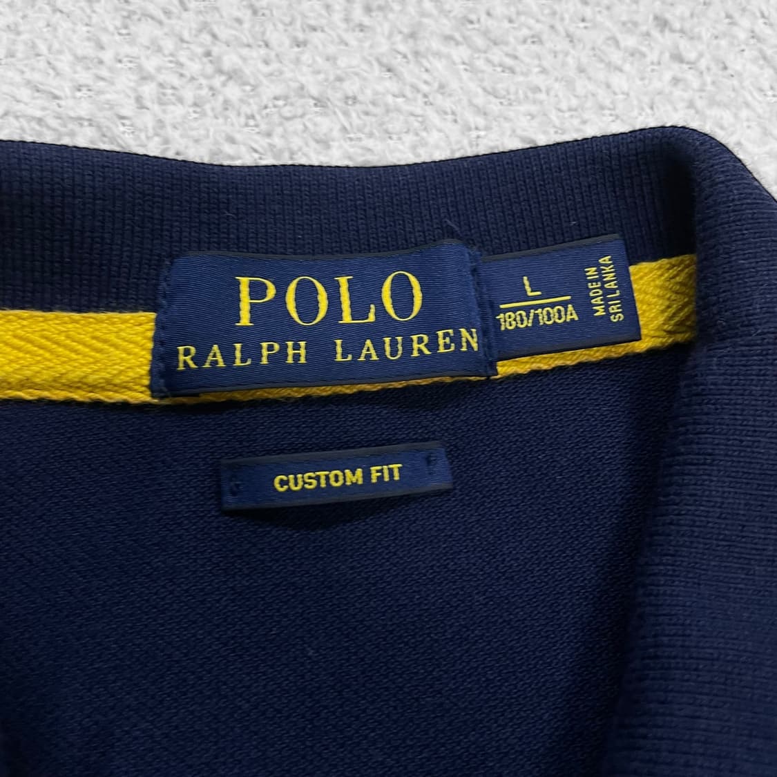 폴로 랄프로렌 빅포니 치프키프 금장 카라 롱슬리브 상품이미지3