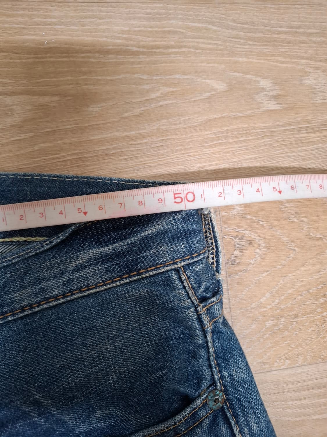 폴로 페인팅 데님  38×30 상품이미지5