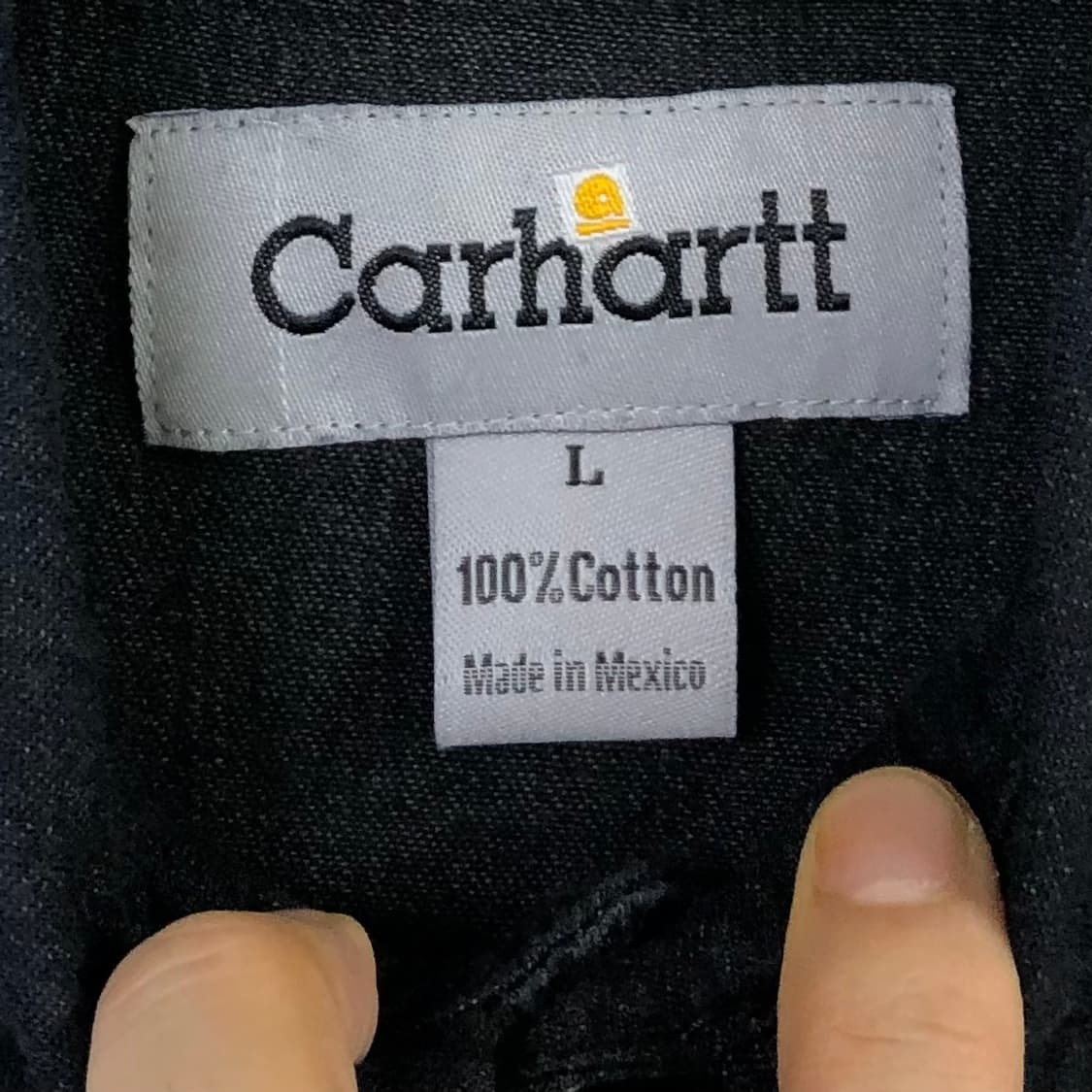 L 칼하트 데님 셔츠 상품이미지4
