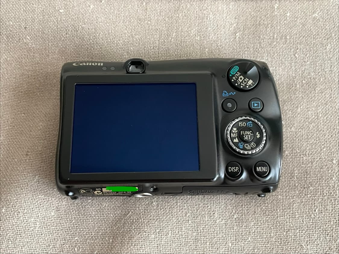 빈티지 카메라 캐논 익서스 Canon IXUS 980 IS 블랙 상품이미지3