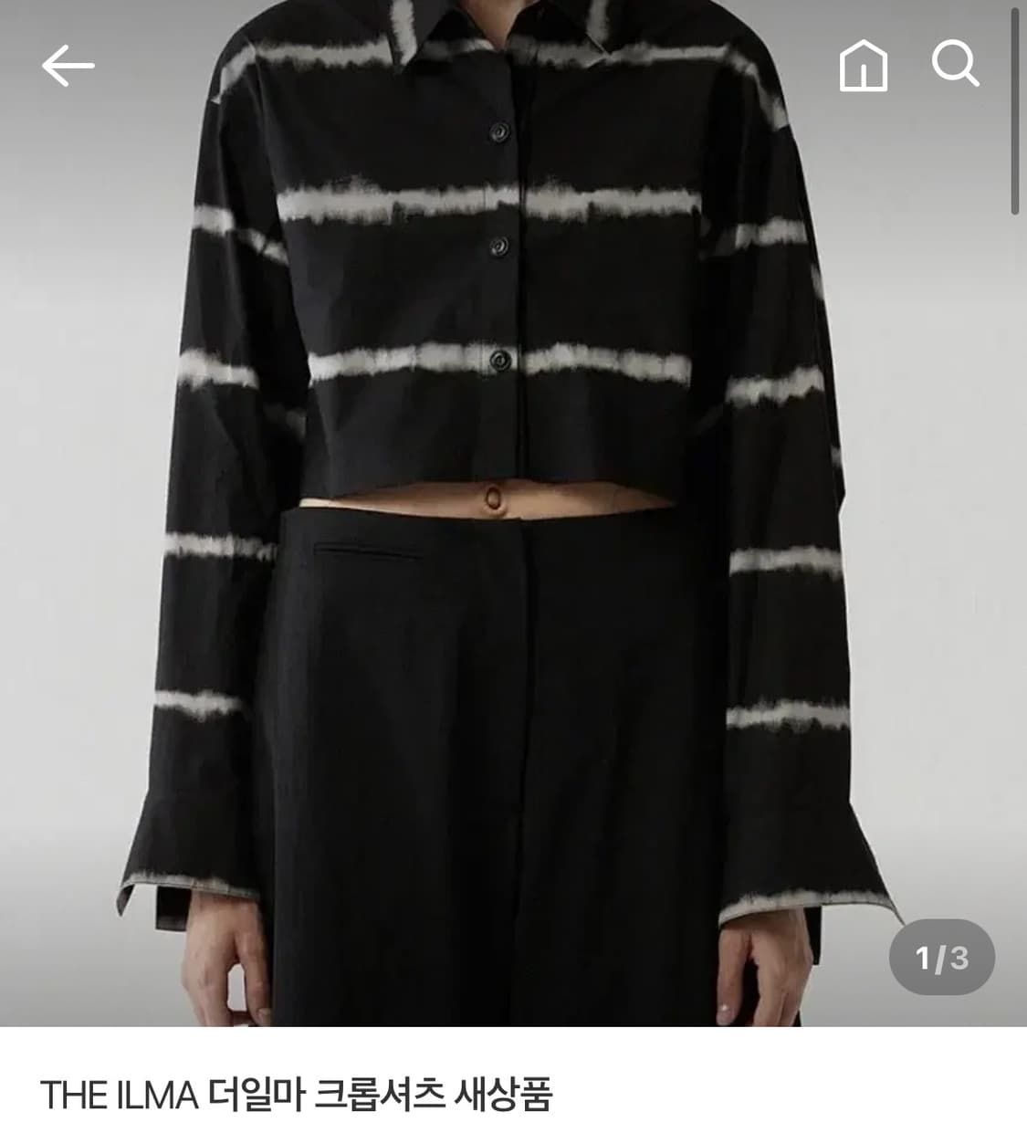 THE ILMA 더일마 크롭셔츠 상품이미지2