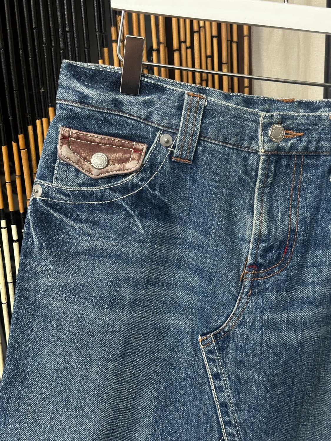 ehka sopo by sm2 low waist denim skirt 상품이미지4