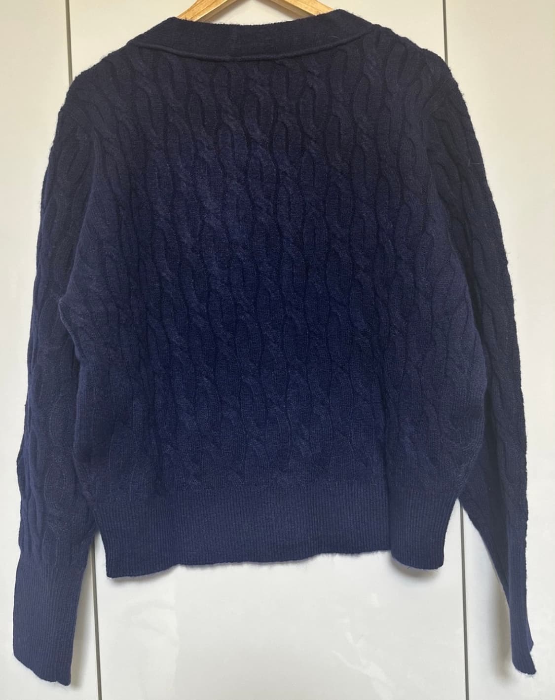 폴로 랄프로렌 블랙 케이블 니트 가디건 상품이미지2