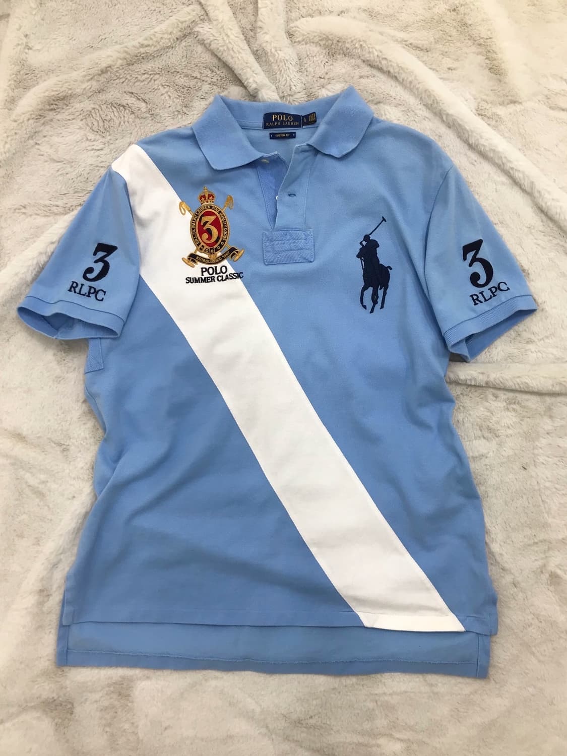 Polo Big Pony PK T-shirt (🩵Rare🩵)  상품이미지8