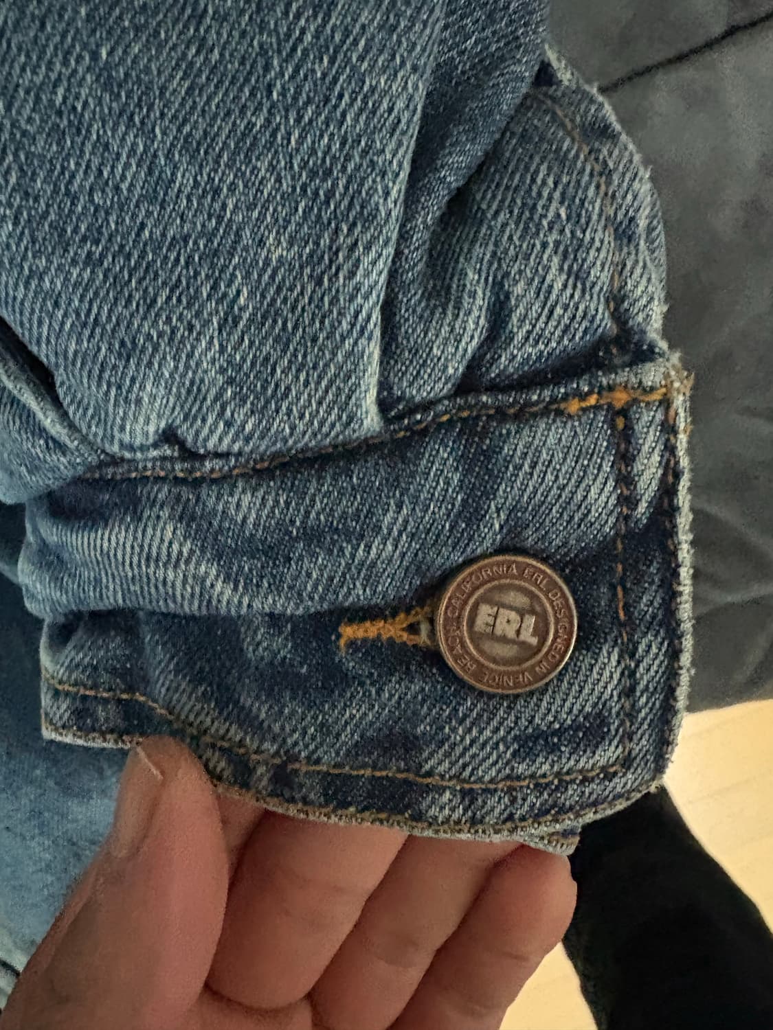 ERL 데님 패딩 M 상품이미지10