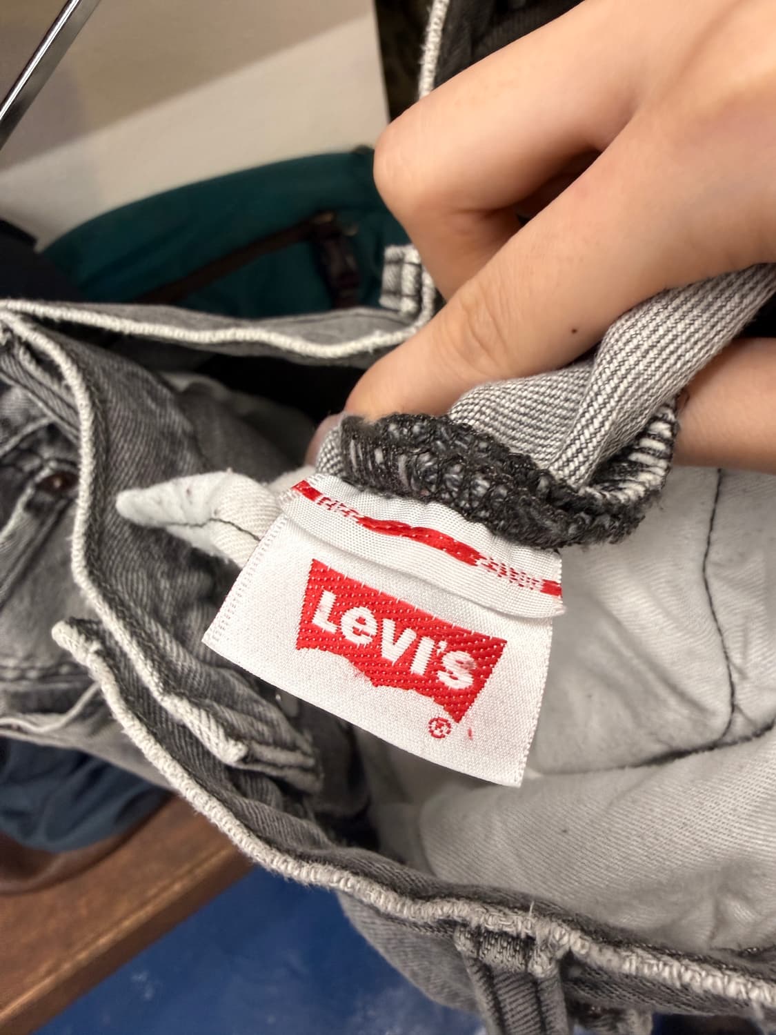 Levis 리바이스 501 커팅 데님 쇼츠 상품이미지5