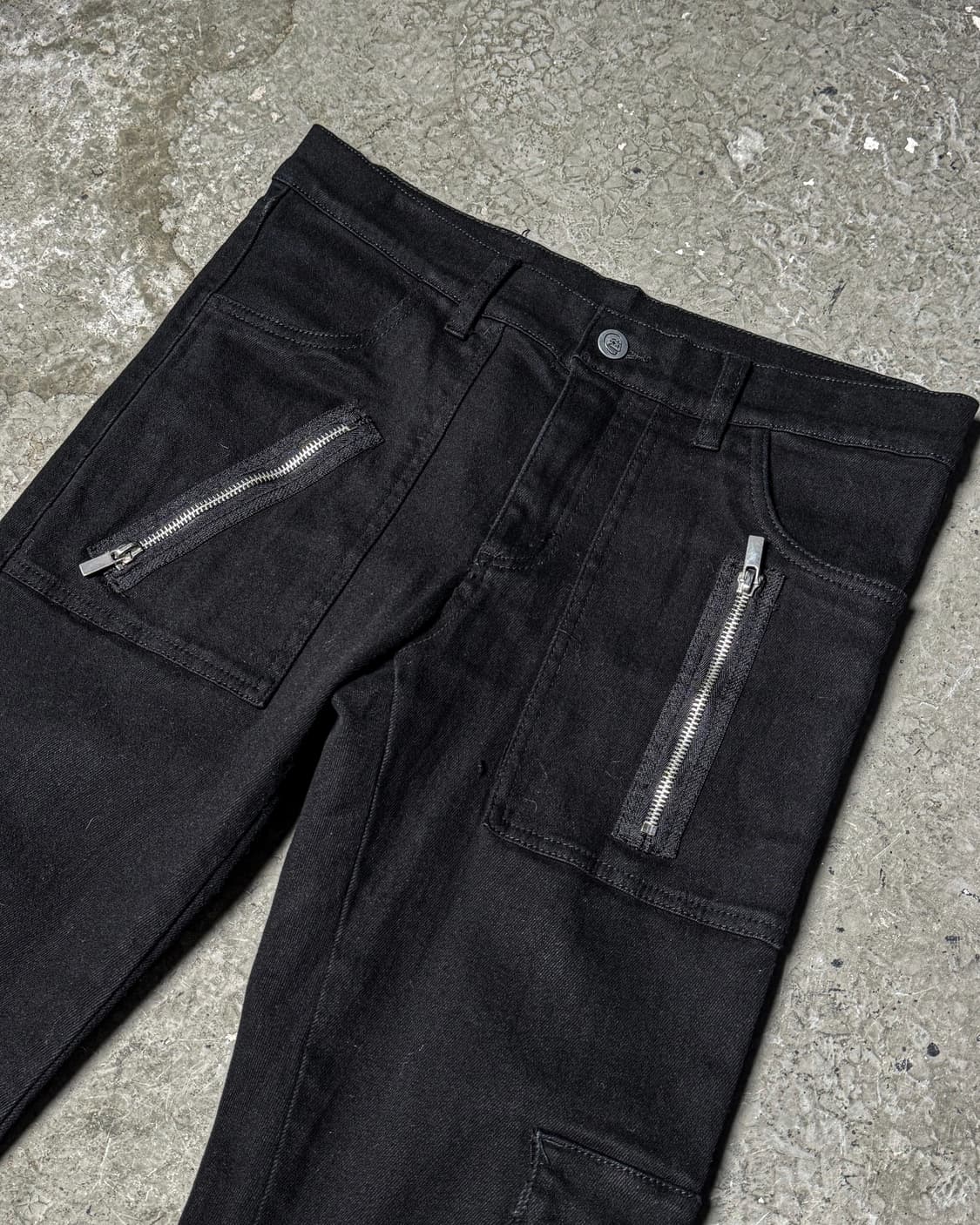 Cheap Monday - Multi Zip Slim Black Pant 상품이미지7