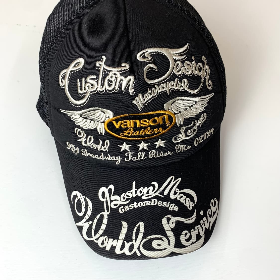 밴슨 레더 트러커 캡 상품이미지2