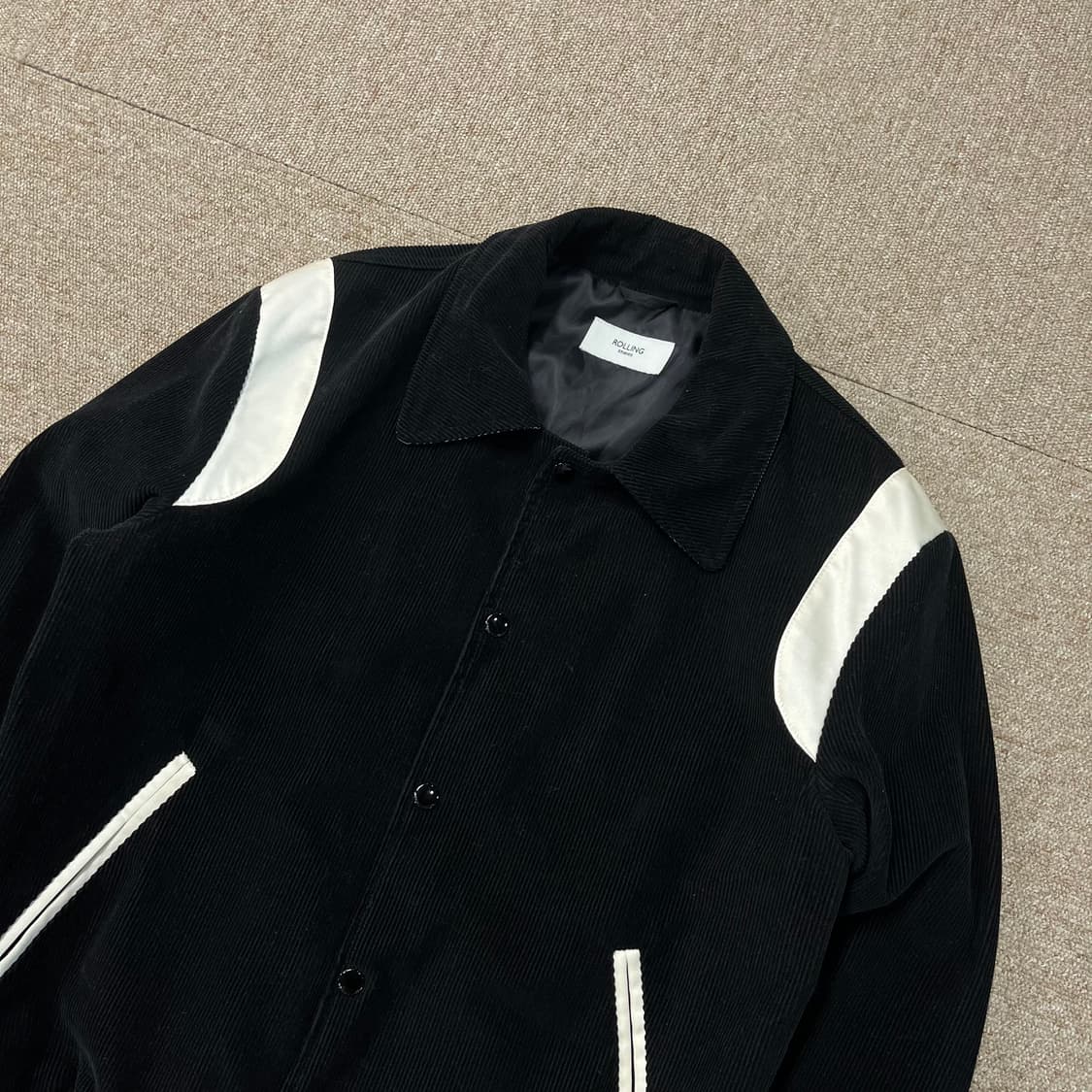 롤링스튜디오 코듀로이 바시티 자켓 상품이미지3