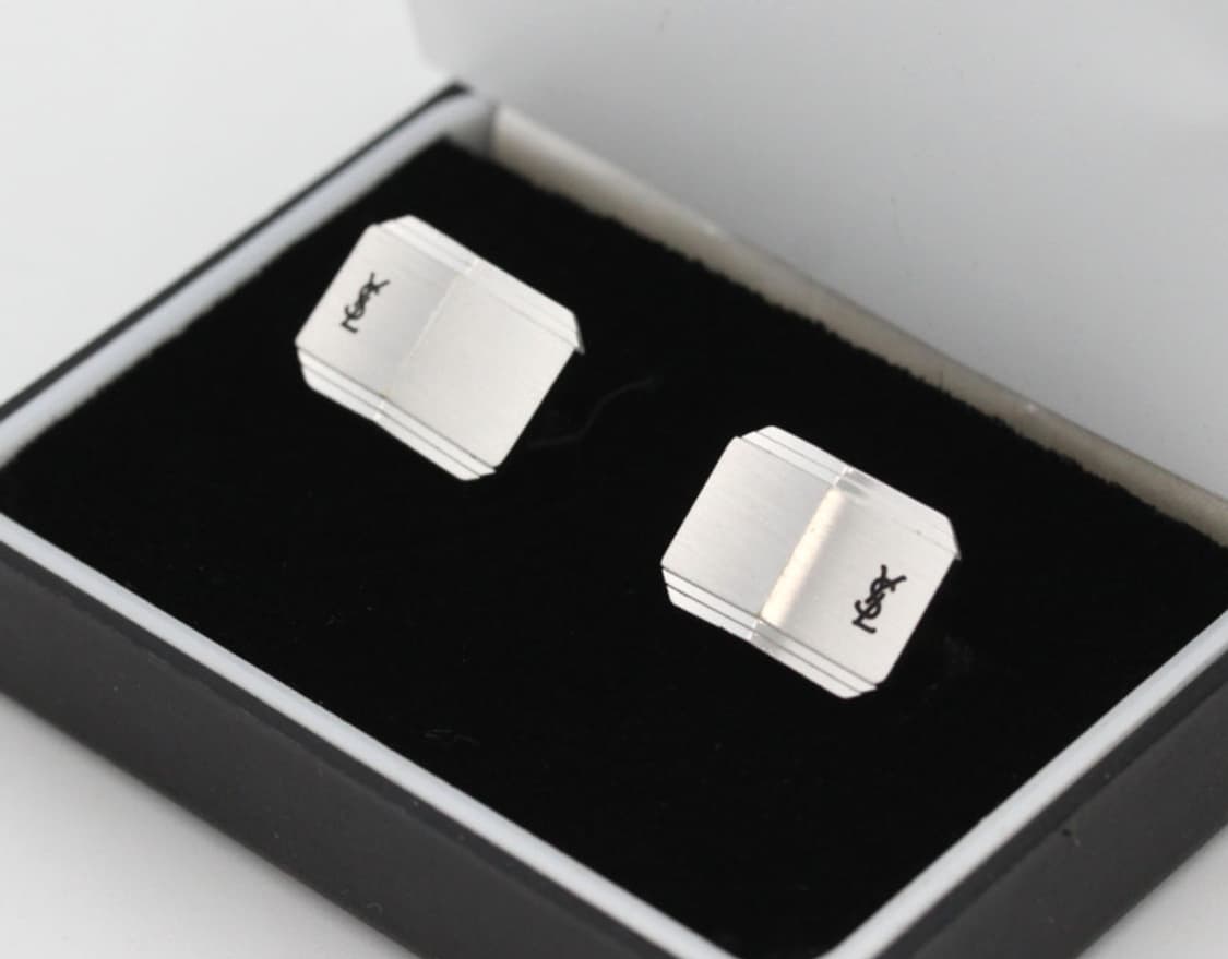입생로랑 A-등급 남자 명품 커프스 빈티지 상품이미지1