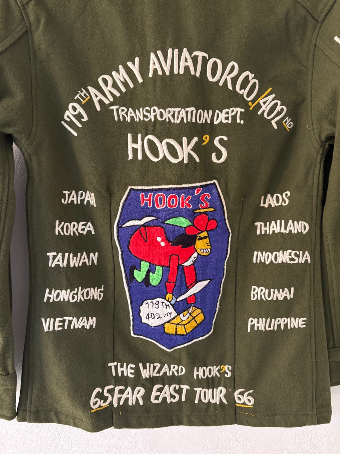50-60's U.S Army og-108 tour wool shirt 상품이미지10