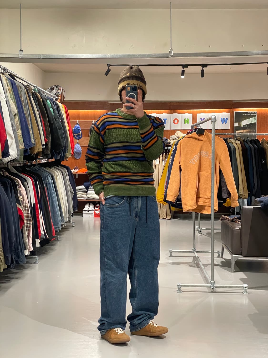 빈티지 케이블 니트 상품이미지2