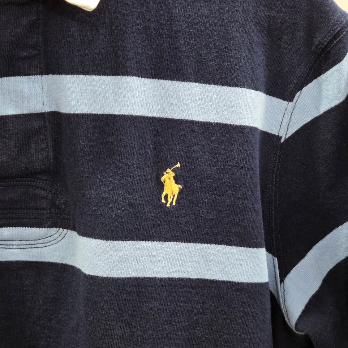 폴로랄프로렌 코튼 스트라이프 카라티 L  상품이미지2