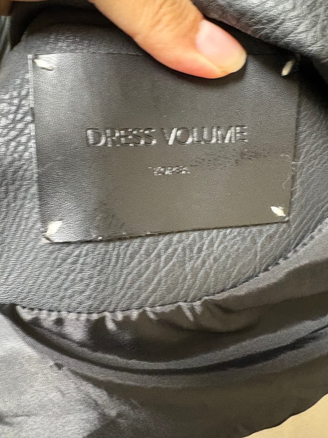 DressVolume 라이더 자켓 상품이미지4