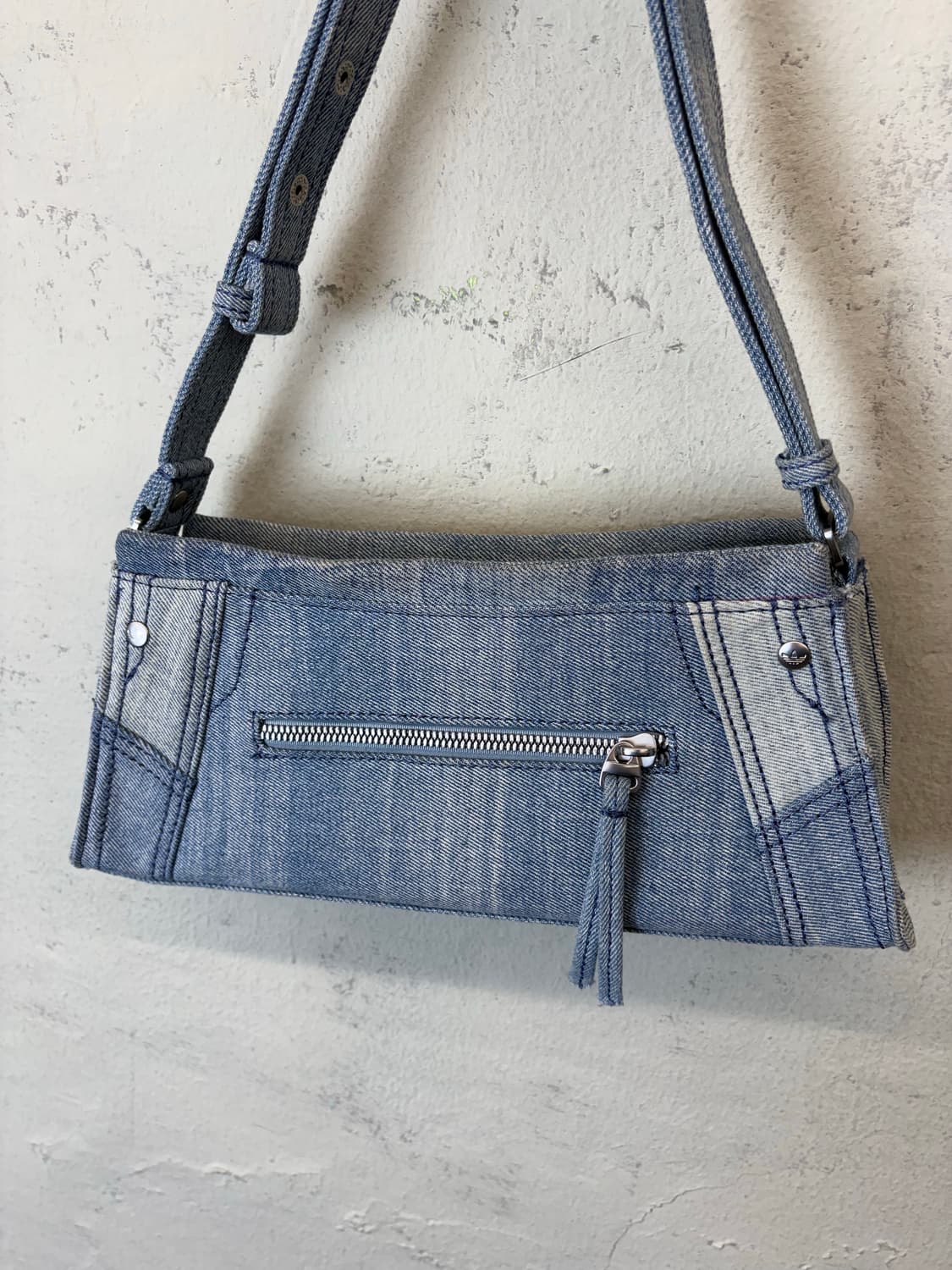 아디다스 데님 숄더백 상품이미지5